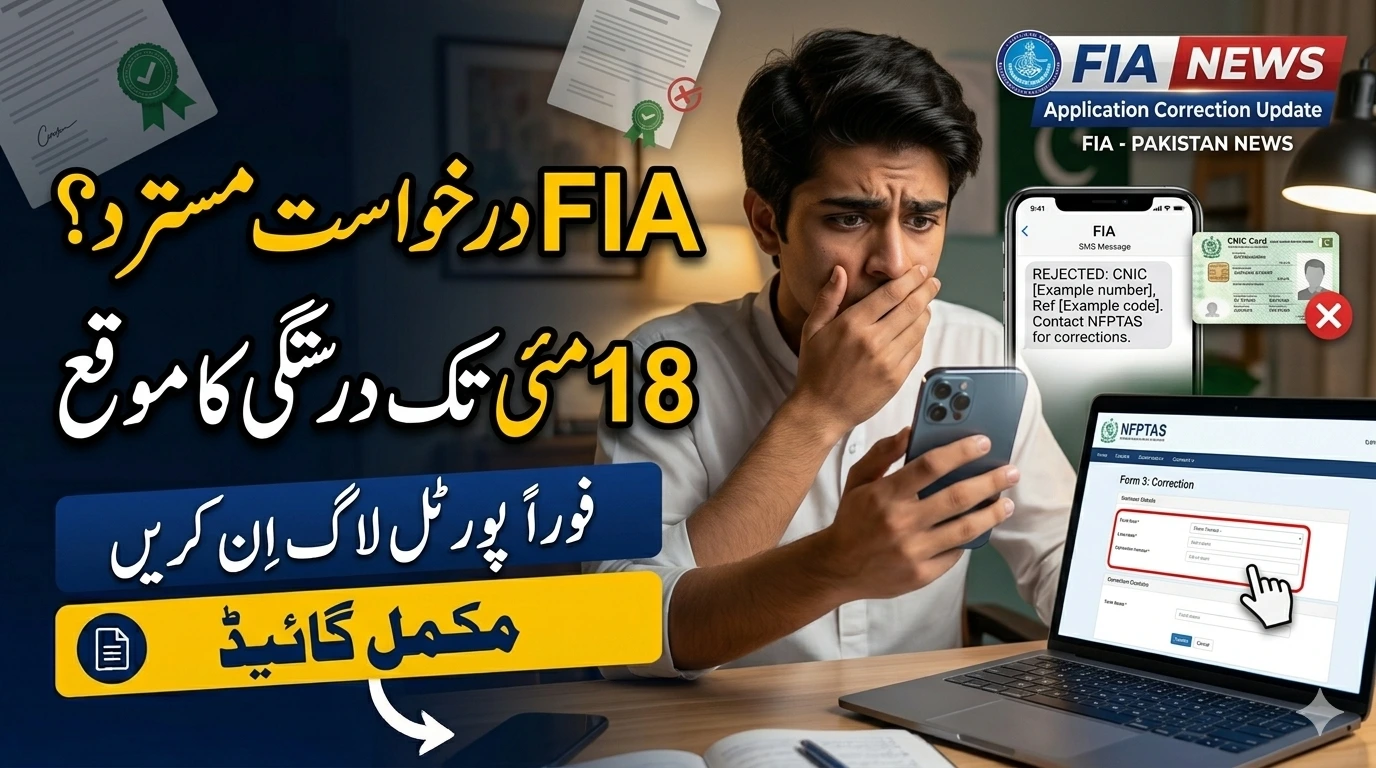 Latest Update Through npftas.org.pk