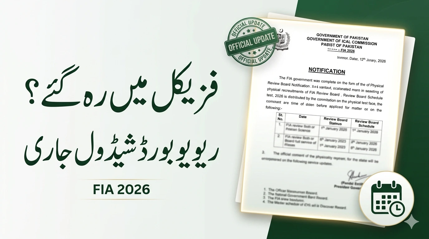 FIA Review Board Schedule 2026