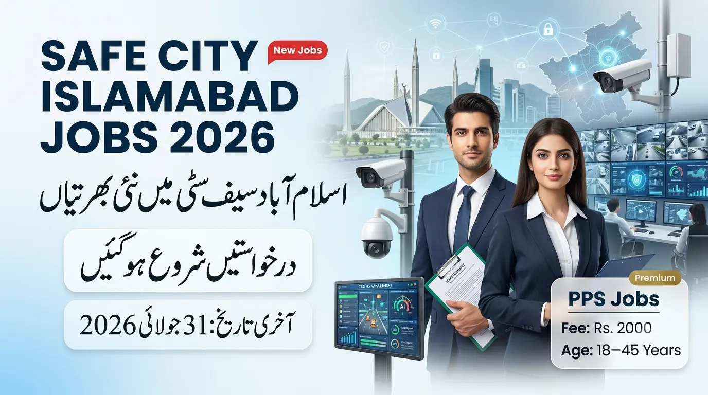 NPFTAS Safe City Islamabad Jobs 2026 Apply Online